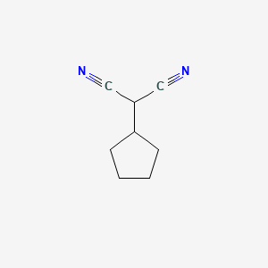 molecular formula C8H10N2 B3065158 Cyclopentylmalononitrile CAS No. 30963-90-7