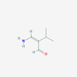 molecular formula C6H11NO B3065170 3-氨基-2-异丙基丙烯醛 CAS No. 30989-84-5