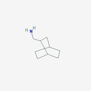 molecular formula C9H17N B3065247 2-氨甲基双环[2.2.2]辛烷 CAS No. 33511-80-7