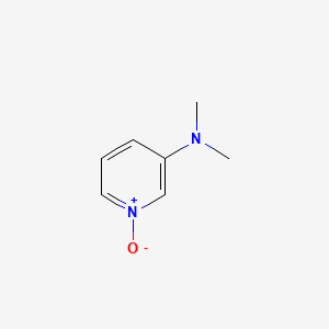 molecular formula C7H10N2O B3065290 N,N-Dimethyl-3-pyridinamine, 1-oxide CAS No. 36100-40-0