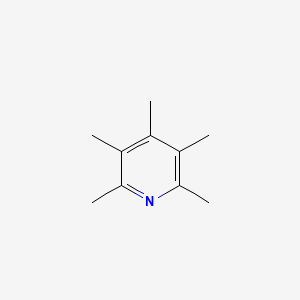 molecular formula C10H15N B3065320 2,3,4,5,6-Pentamethylpyridine CAS No. 3748-83-2