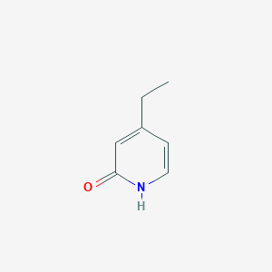 molecular formula C7H9NO B3065328 4-Ethylpyridin-2(1H)-one CAS No. 37529-91-2
