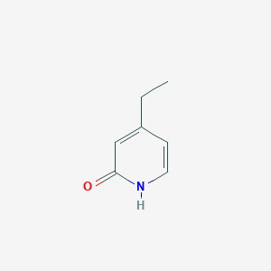 molecular formula C7H9NO B3065328 4-乙基吡啶-2(1H)-酮 CAS No. 37529-91-2