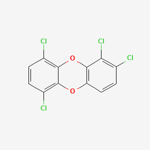 molecular formula C12H4Cl4O2 B3065394 1,2,6,9-Tetrachlorodibenzo-P-dioxin CAS No. 40581-91-7