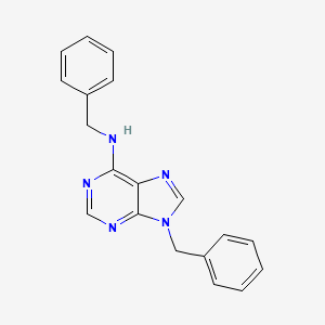 n,9-Dibenzyl-9h-purin-6-amine