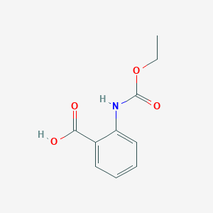 molecular formula C10H11NO4 B3065421 N-(Ethoxycarbonyl)anthranilic acid CAS No. 41470-93-3