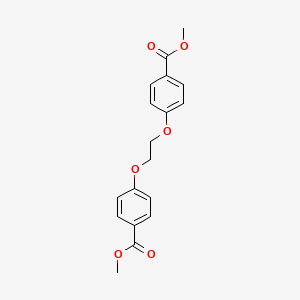 molecular formula C18H18O6 B3065435 Dimethyl 4,4'-(1,2-ethanediylbis(oxy))bisbenzoate CAS No. 4204-60-8