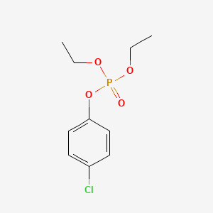 molecular formula C10H14ClO4P B3065514 Diethyl 4-chlorophenyl phosphate CAS No. 5076-63-1