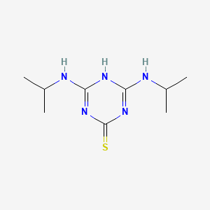 1,3,5-Triazine-2(1H)-thione, 4,6-bis((1-methylethyl)amino)-
