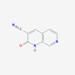 1,2-Dihydro-2-oxo-1,7-naphthyridine-3-carbonitrile