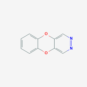 molecular formula C10H6N2O2 B3065646 [1,4]苯并二噁英并[2,3-d]哒嗪 CAS No. 55826-70-5