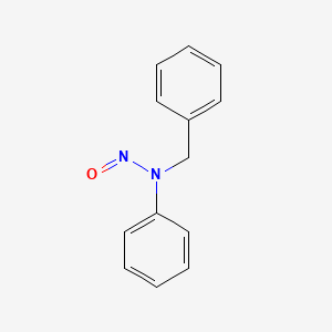 Benzenemethanamine, N-nitroso-N-phenyl-