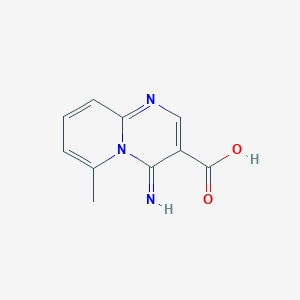 4-Imino-6-methyl-4H-pyrido[1,2-a]pyrimidine-3-carboxylic acid