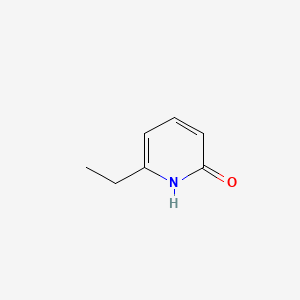 molecular formula C7H9NO B3065812 1H-Pyridin-2-one, 6-ethyl- CAS No. 61892-99-7