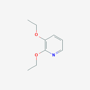 molecular formula C9H13NO2 B3065873 Pyridine, 2,3-diethoxy- CAS No. 63756-60-5