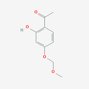 molecular formula C10H12O4 B3065916 1-(2-Hydroxy-4-(methoxymethoxy)phenyl)ethanone CAS No. 65490-08-6