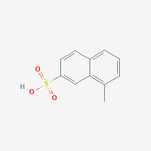 molecular formula C11H10O3S B3066046 8-Methyl-2-naphthalenesulfonic acid CAS No. 691359-61-2