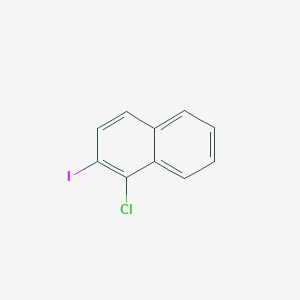 molecular formula C10H6ClI B3066099 1-Chloro-2-iodonaphthalene CAS No. 701277-07-8