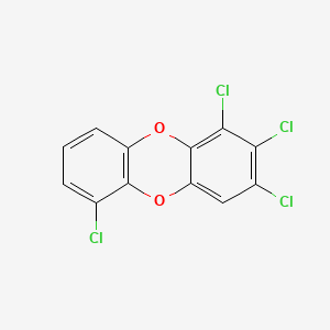 molecular formula C12H4Cl4O2 B3066181 1,2,3,6-Tetrachlorodibenzo-P-dioxin CAS No. 71669-25-5