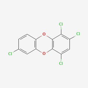 molecular formula C12H4Cl4O2 B3066191 1,2,4,7-Tetrachlorodibenzo-P-dioxin CAS No. 71669-28-8