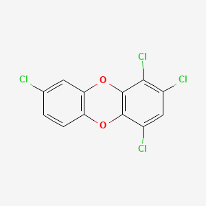 molecular formula C12H4Cl4O2 B3066197 1,2,4,8-Tetrachlorodibenzo-P-dioxin CAS No. 71669-29-9
