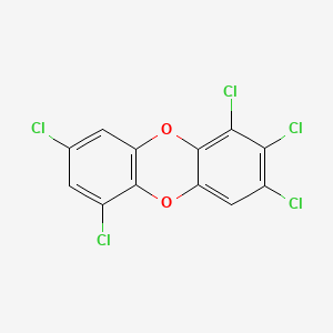 molecular formula C12H3Cl5O2 B3066230 1,2,3,6,8-Pentachlorodibenzo-p-dioxin CAS No. 71925-16-1