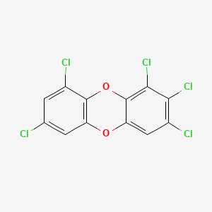 molecular formula C12H3Cl5O2 B3066236 1,2,3,7,9-Pentachlorodibenzo-p-dioxin CAS No. 71925-17-2