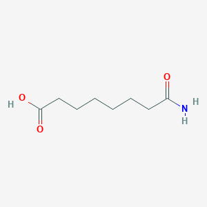 molecular formula C8H15NO3 B3066281 8-Amino-8-oxooctanoic acid CAS No. 73427-53-9