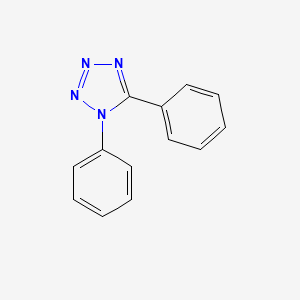 molecular formula C13H10N4 B3066297 1H-Tetrazole, 1,5-diphenyl- CAS No. 7477-73-8