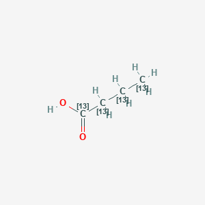molecular formula C4H8O2 B3066310 (~13~C_4_)Butanoic acid CAS No. 752190-79-7