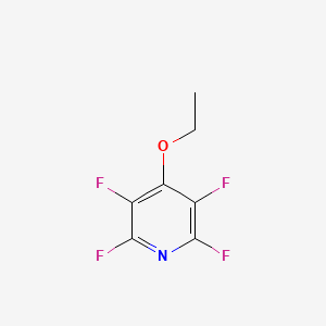 molecular formula C7H5F4NO B3066346 4-Ethoxy-2,3,5,6-tetrafluoropyridine CAS No. 76513-32-1