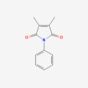 molecular formula C12H11NO2 B3066416 3,4-Dimethyl-1-phenyl-1H-pyrrole-2,5-dione CAS No. 81109-49-1