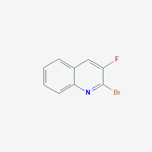 molecular formula C9H5BrFN B3066483 2-Bromo-3-fluoroquinoline CAS No. 834883-99-7