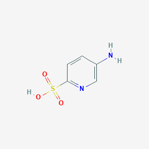 molecular formula C5H6N2O3S B3066630 5-Aminopyridine-2-sulfonic acid CAS No. 854897-57-7
