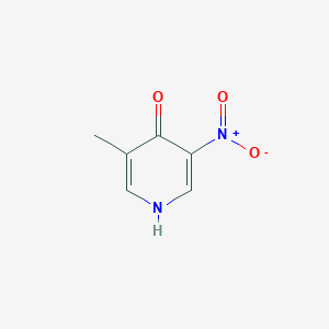 molecular formula C6H6N2O3 B3066649 3-Methyl-5-nitropyridin-4-ol CAS No. 856966-91-1