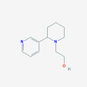 molecular formula C12H18N2O B3066705 2-(3,4,5,6-四氢-2H-[2,3']联吡啶-1-基)-乙醇 CAS No. 86789-63-1