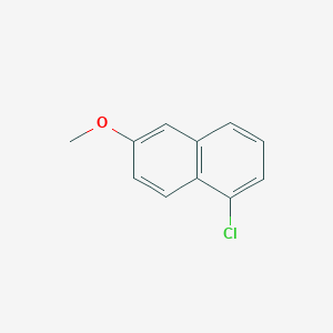 molecular formula C11H9ClO B3066721 1-Chloro-6-methoxynaphthalene CAS No. 872678-33-6