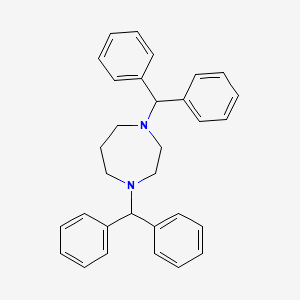 molecular formula C31H32N2 B3066756 1,4-Dibenzhydryl-1,4-diazepane CAS No. 883107-50-4