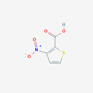 molecular formula C5H3NO4S B3066774 3-nitrothiophene-2-carboxylic Acid CAS No. 89283-80-7