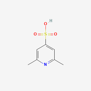 molecular formula C7H9NO3S B3066792 2,6-Dimethylpyridine-4-sulfonic acid CAS No. 89776-80-7
