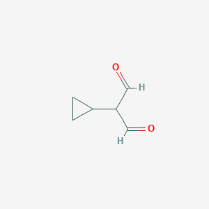 molecular formula C6H8O2 B3066805 Cyclopropylmalondialdehyde CAS No. 90253-01-3