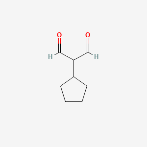 molecular formula C8H12O2 B3066809 Cyclopentylmalondialdehyde CAS No. 90253-06-8