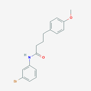 N-(3-bromophenyl)-4-[4-(methyloxy)phenyl]butanamide