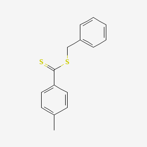 molecular formula C15H14S2 B3066921 Benzyl 4-methylbenzene-1-carbodithioate CAS No. 93179-45-4