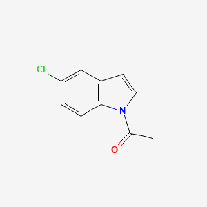 molecular formula C10H8ClNO B3066940 N-乙酰-5-氯吲哚 CAS No. 94353-40-9