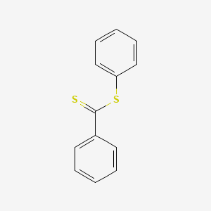 molecular formula C13H10S2 B3066941 Benzenecarbodithioic acid phenyl ester CAS No. 949-00-8