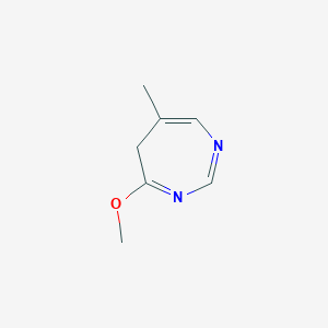molecular formula C7H10N2O B3066952 4-Methoxy-6-methyl-5H-1,3-diazepine CAS No. 95680-67-4