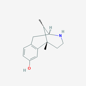 molecular formula C14H19NO B3067048 (+)-Normetazocine CAS No. 16670-83-0