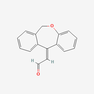 molecular formula C16H12O2 B3067062 (2E)-Dibenzo(b,e)oxepin-11(6H)-ylideneethanal CAS No. 21324-99-2