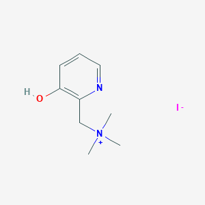 molecular formula C9H15IN2O B3067085 (3-hydroxypyridin-2-yl)-N,N,N-trimethylmethanaminium iodide CAS No. 28310-22-7